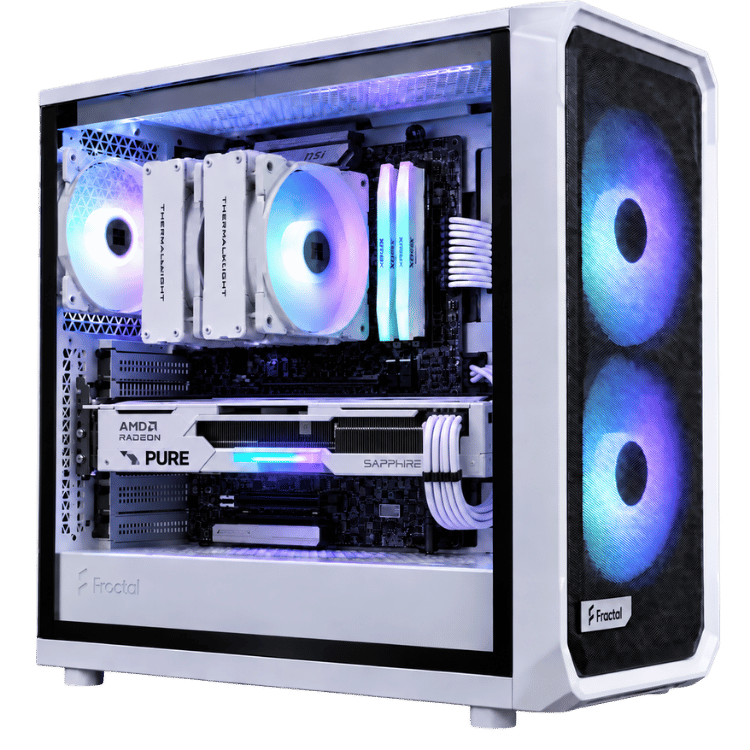 High-FPS 1440p & 4K Gaming – 16GB Radeon Performance 1 9070 gaming pc