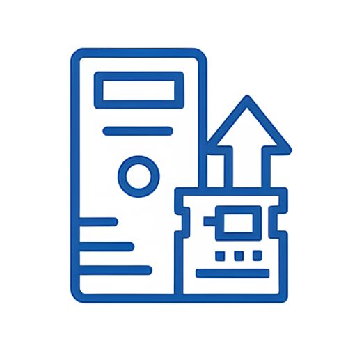 Computer hardware repairs and upgrades icon – CPU, GPU, RAM servicing at CAA Computers Kingsgrove Sydney, trusted by Bankstown, Camden and Revesby clients.