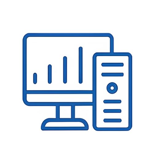 Business workstation desktop repair icon – office PC support in Sydney including Kingsgrove, Revesby, Padstow, Moorebank and Penshurst.