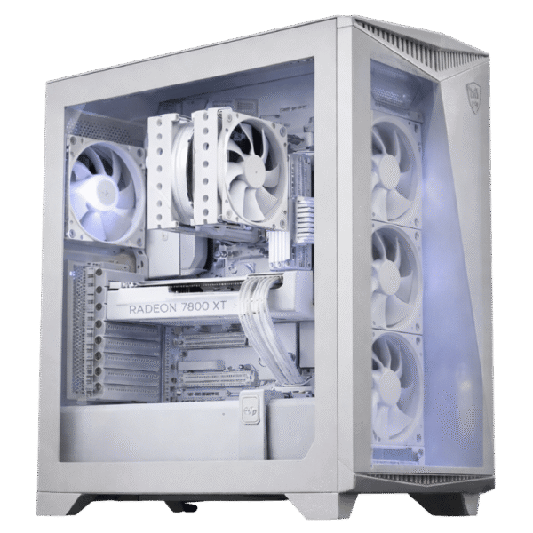 CAA White Fang RX 9070 XT custom gaming PC builder Australia